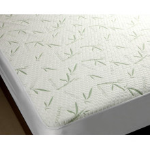 Fabricantes de Twin / Full / Queen / King Size impermeável Air Layer 100% Bambu Mattress Protector